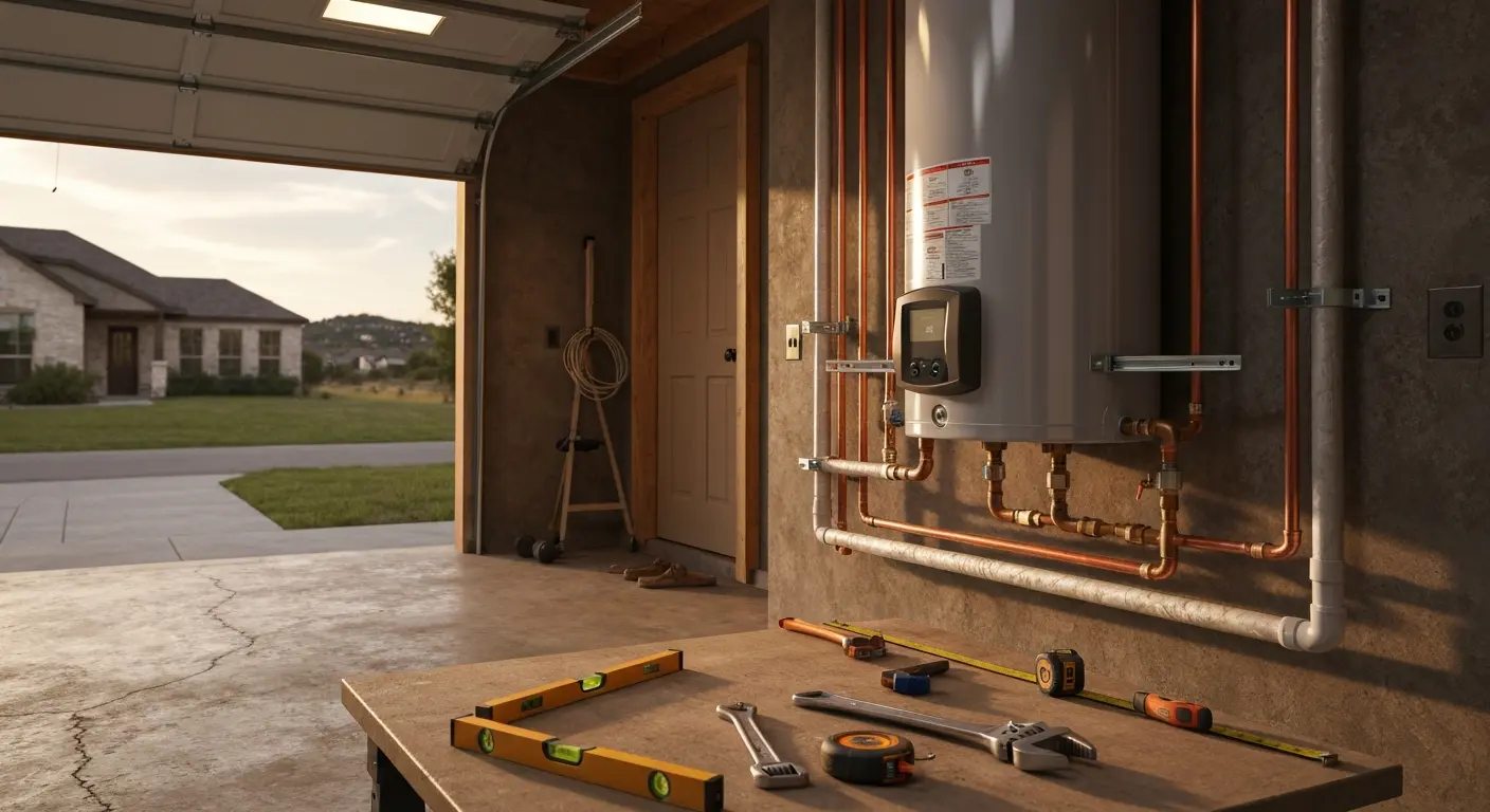 Water heater installation