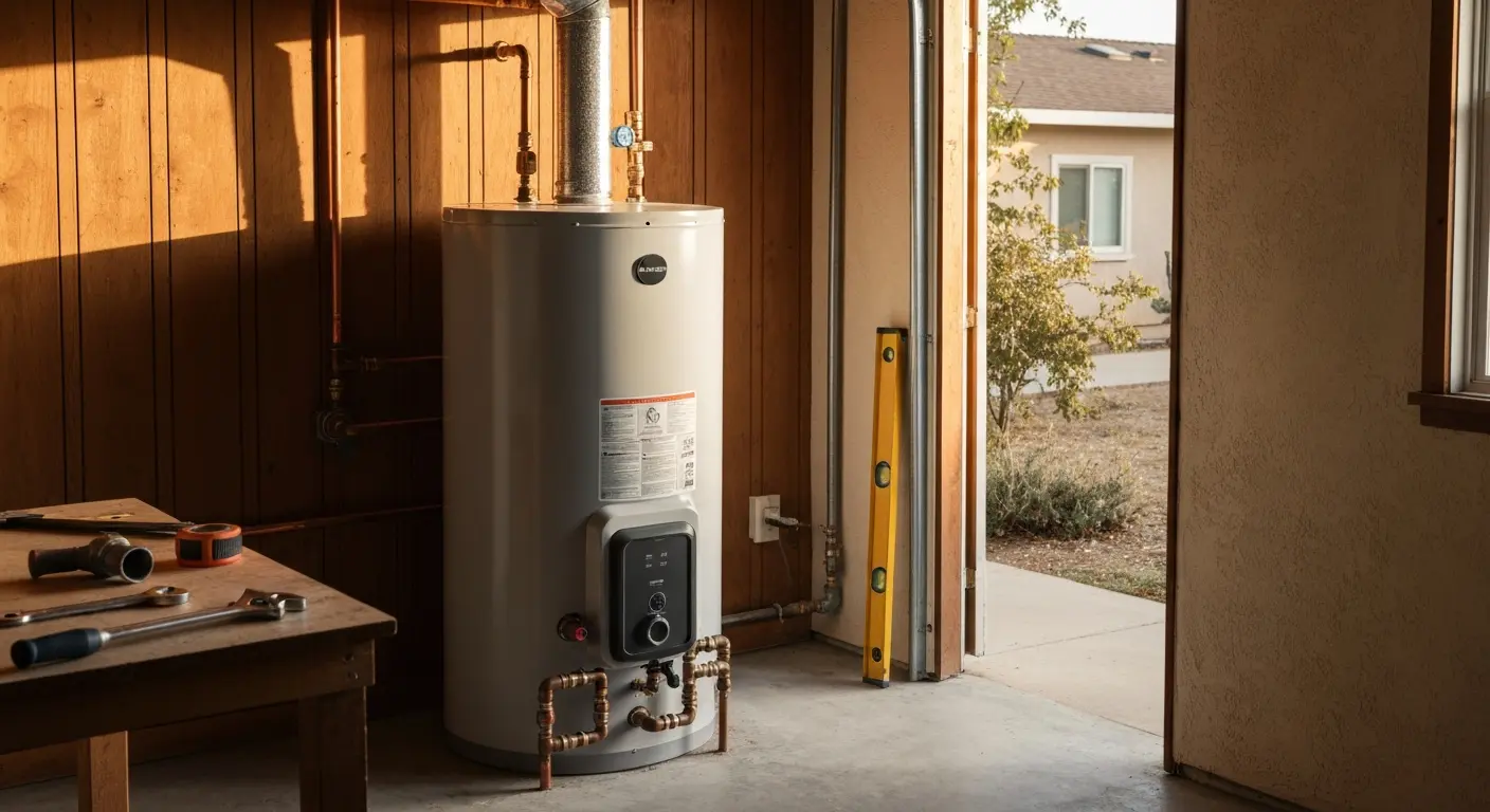 Water heater installation