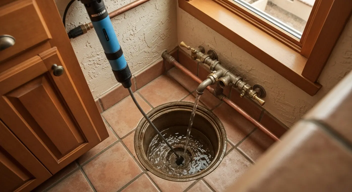 Drain cleaning service