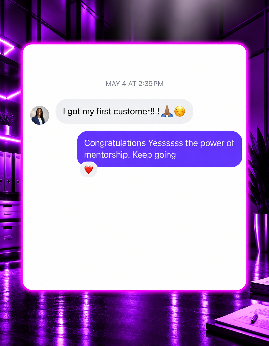 testimonial