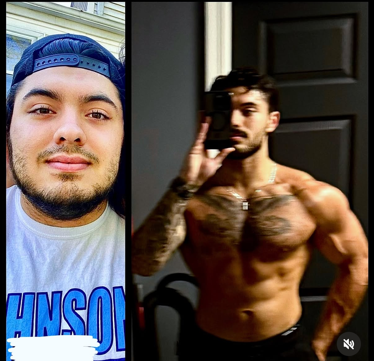 Albert Galiszewski before and after losing 100 lbs
