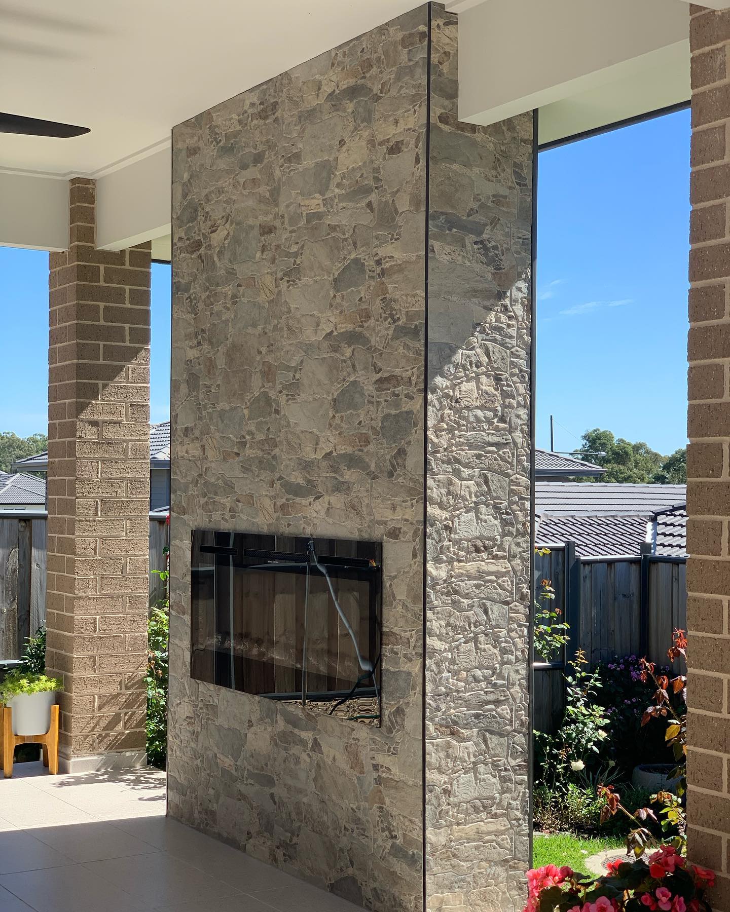 Black Stag fireplace project