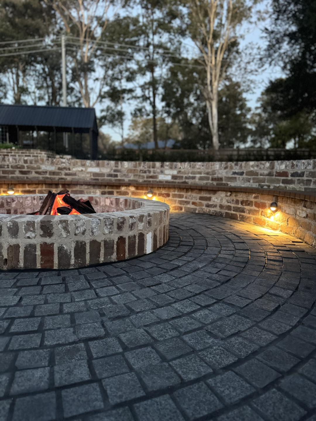 Fire pit build Sydney