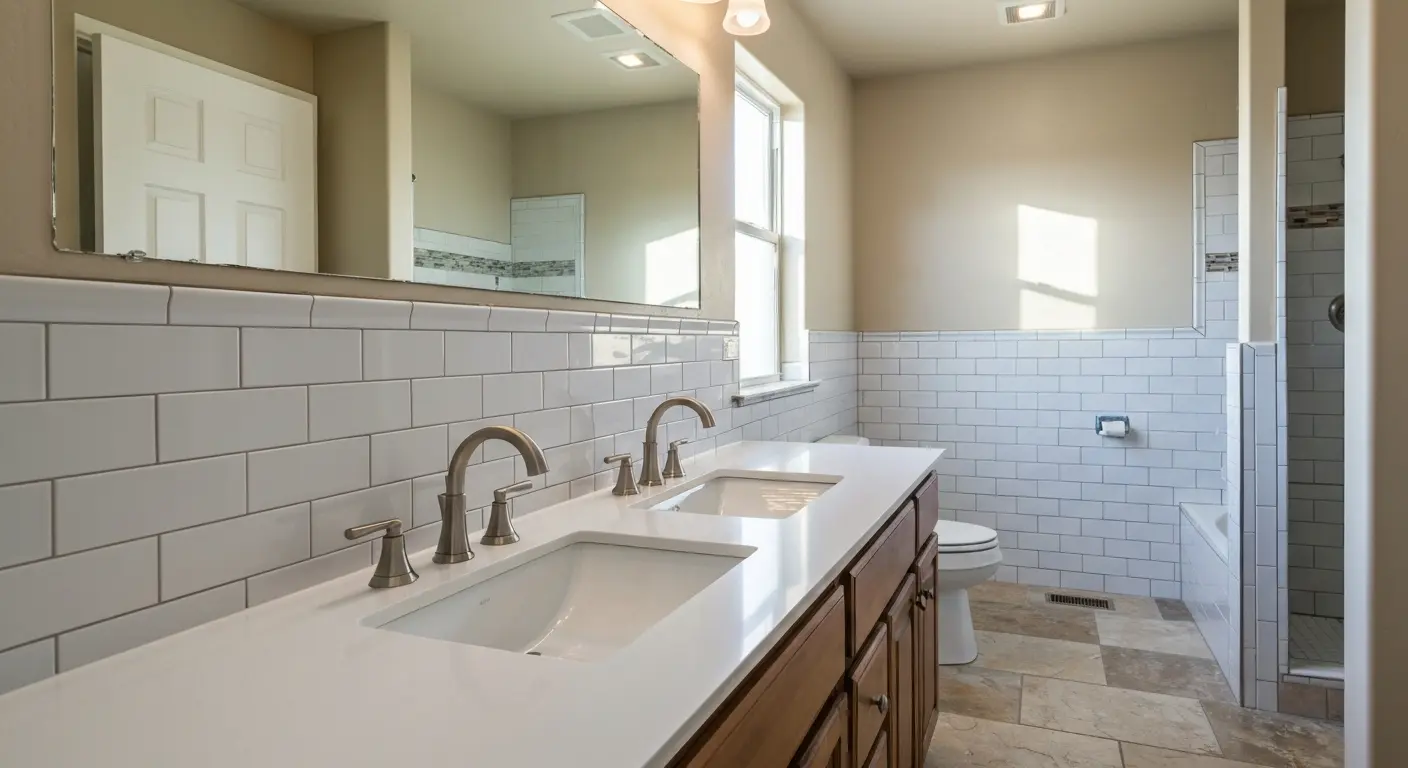 Bathroom renovation in Lubbock