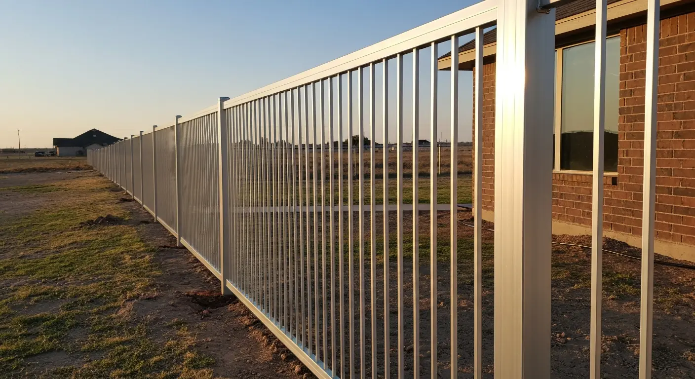 Aluminum fence Lubbock