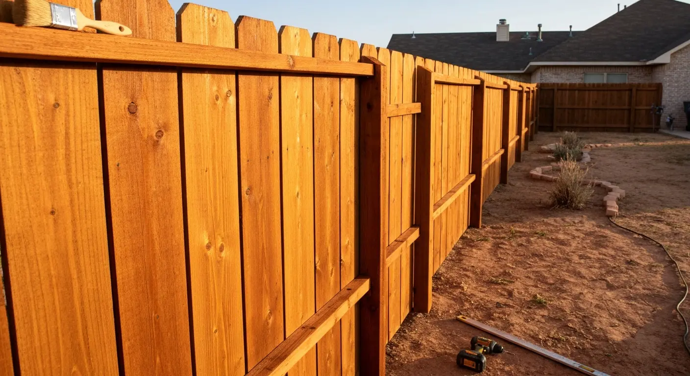 Wood fence repair