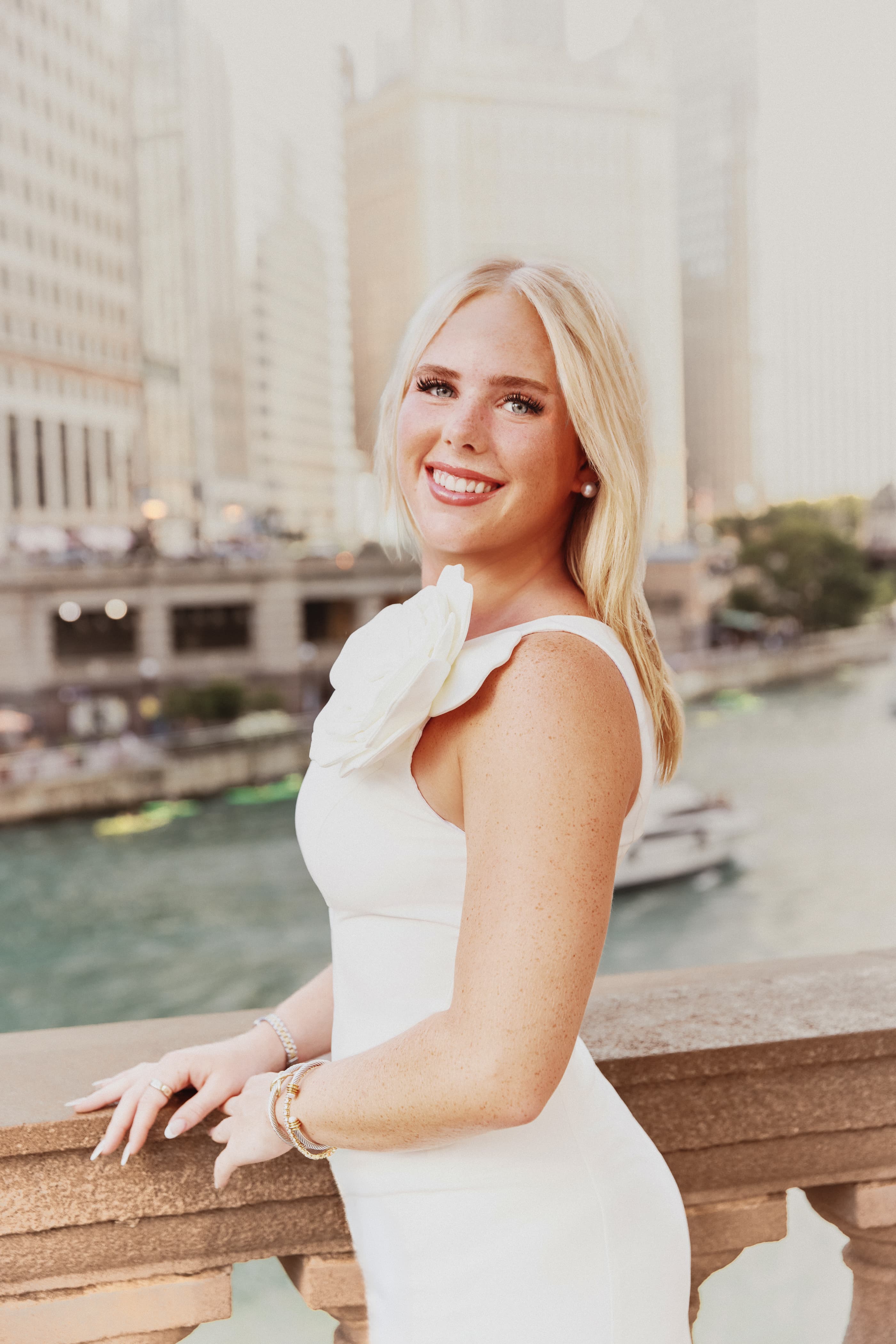 High school senior girl portrait