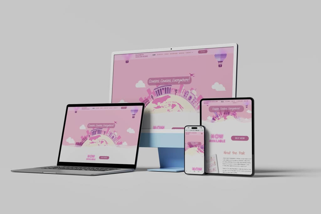 Elizabeth Scollon Books — Children's Book Author project by Edge Strike Design