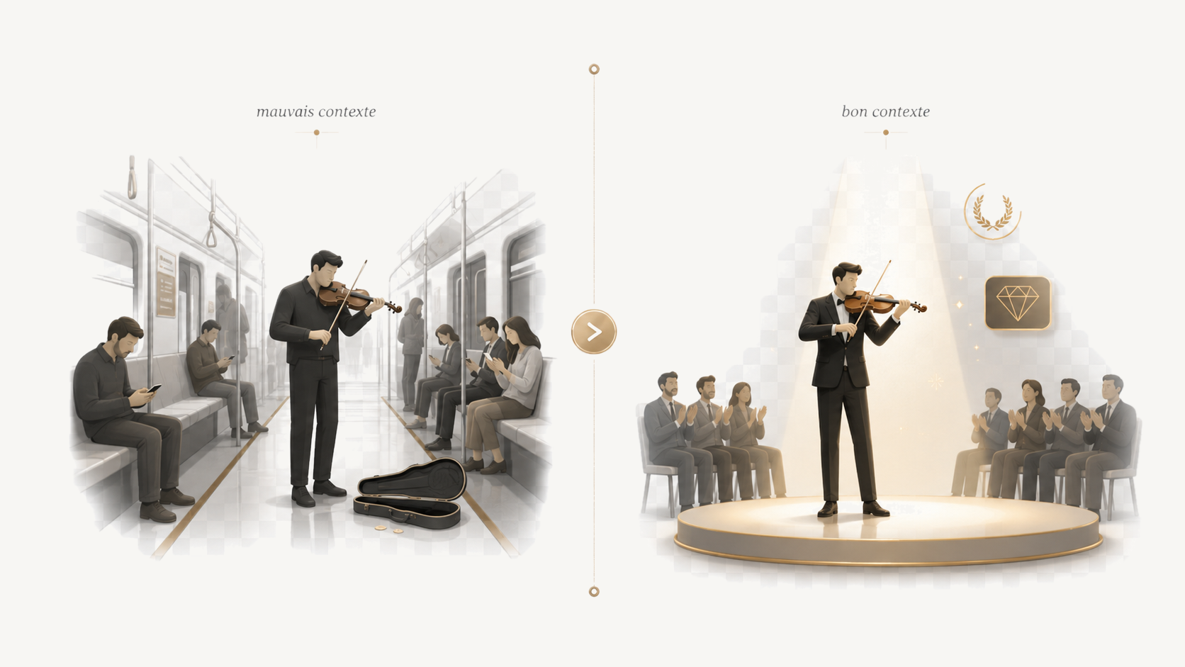 Talent dans le mauvais contexte