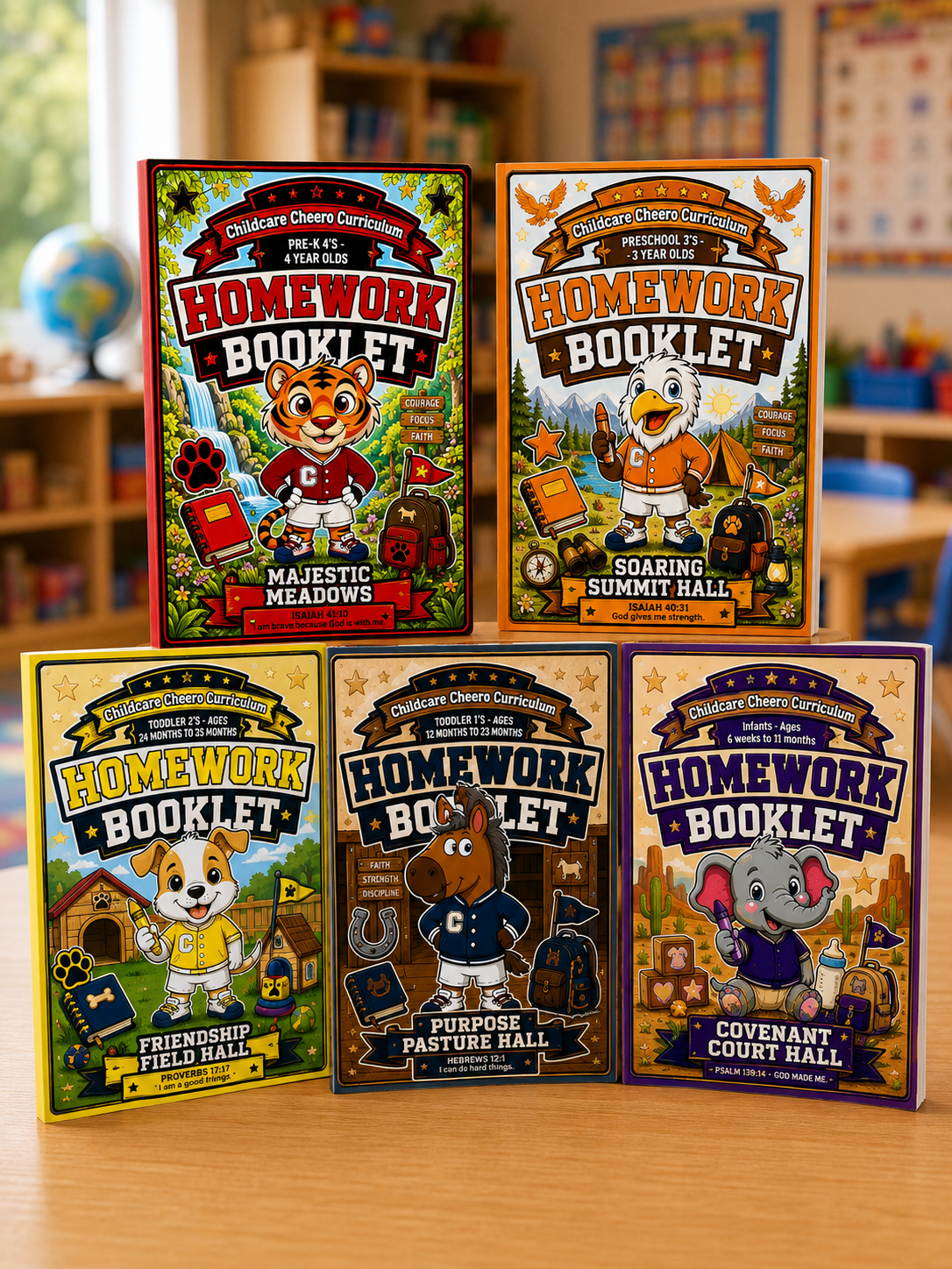 Homework booklet set cover