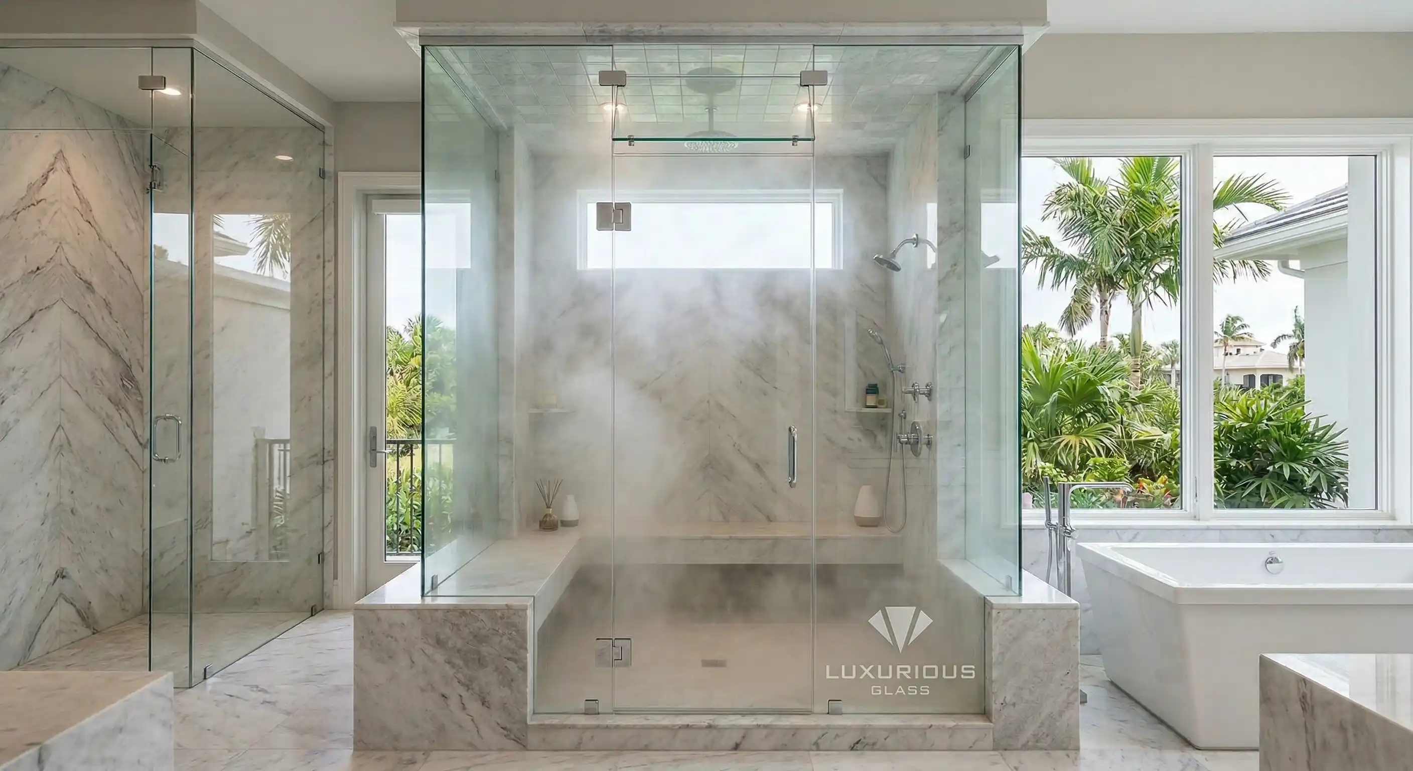 Steam Showers: Using Glass to Create a Home Spa