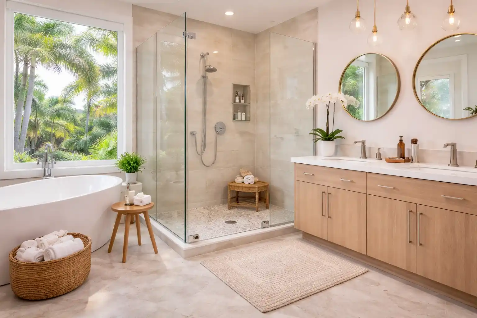 Glass Solutions for Mold Free Bathrooms in Naples