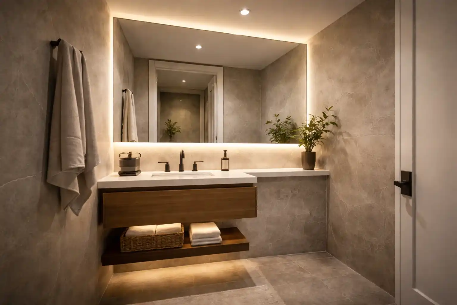Small Bathroom Mirrors: The Illusion of Space