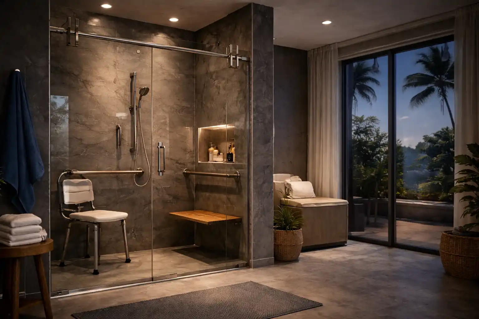 Handicap Accessible Shower Glass: ADA Compliant