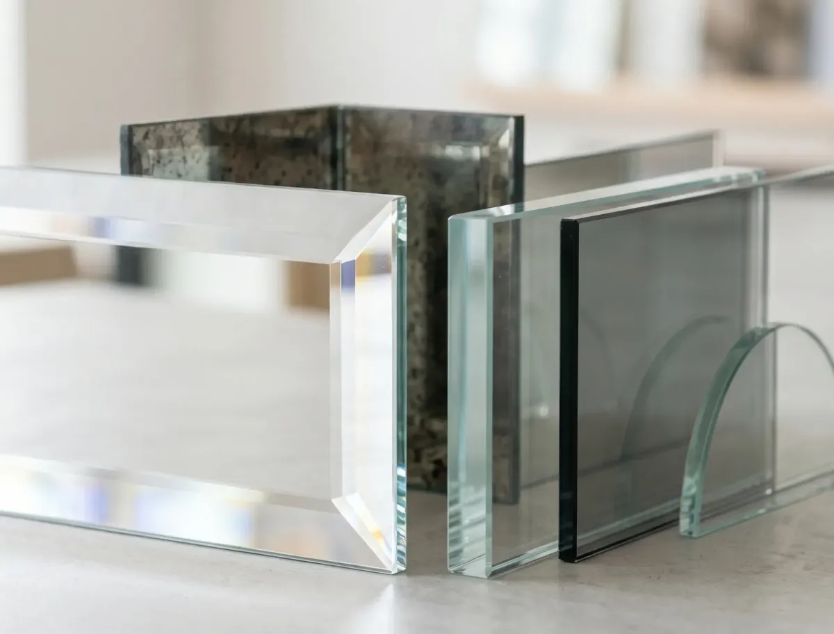 Premium stainless steel and bronze hardware for custom glass handrailing systems