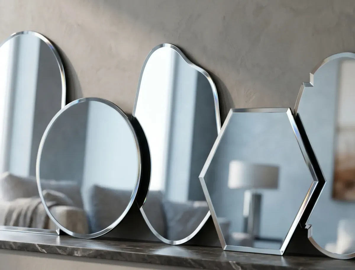 Custom interior glass handrailing for luxury residential staircases in Naples