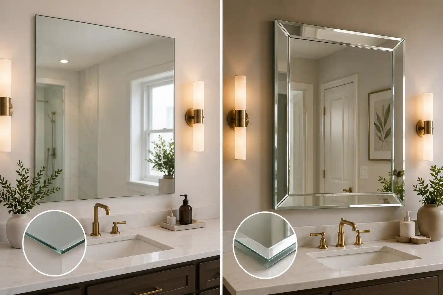 Polished vs. Beveled Edge Mirror: Which One is Right for You?
