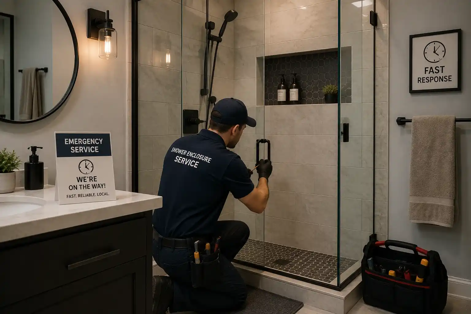 Emergency Shower Enclosure Service: How Fast Can It Be Fixed?