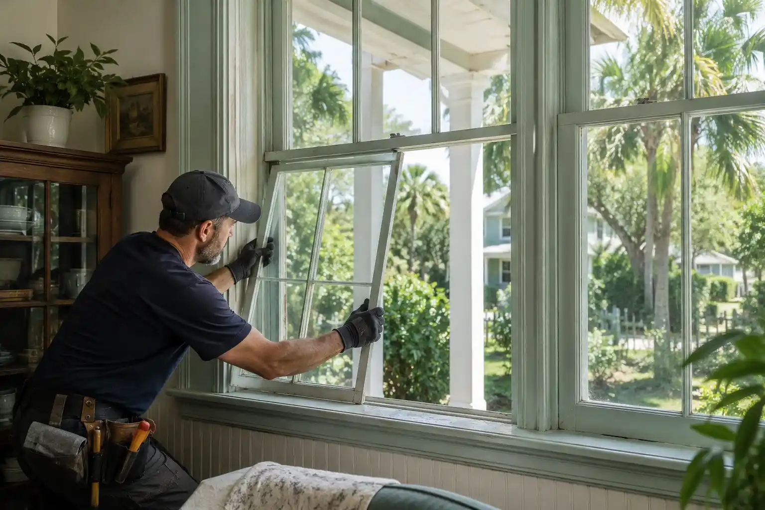 Window Re-Glazing in FL for Older Homes and Charm