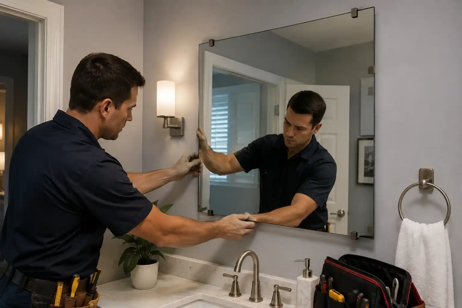Emergency Residential Mirror Service: How Fast Can It Be Fixed?