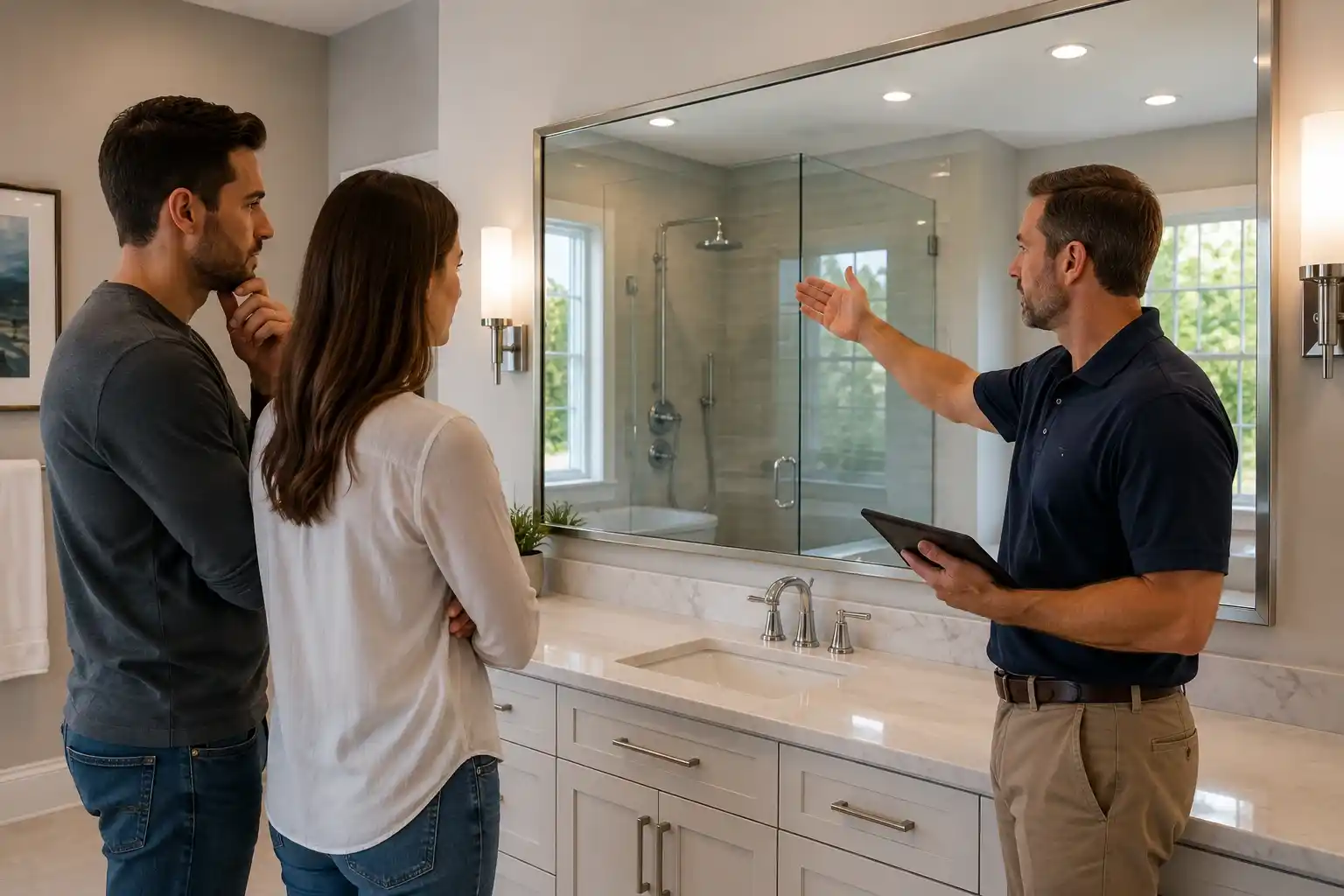How To Choose a Residential Mirror Company: 10 Questions