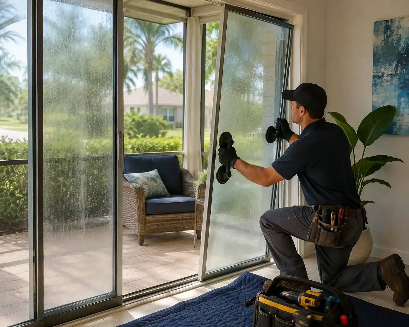 Lehigh Acres Foggy Window Repair: Replacing Insulated Patio Glass