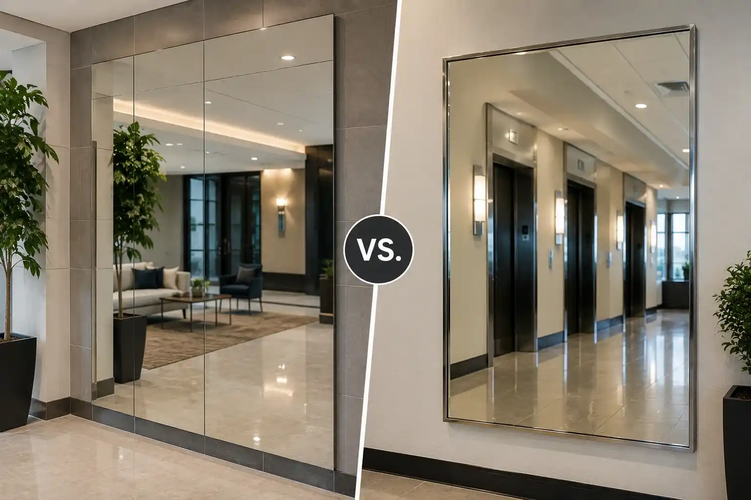 Custom vs. Standard Commercial Mirror: What Actually Costs More Long-Term?