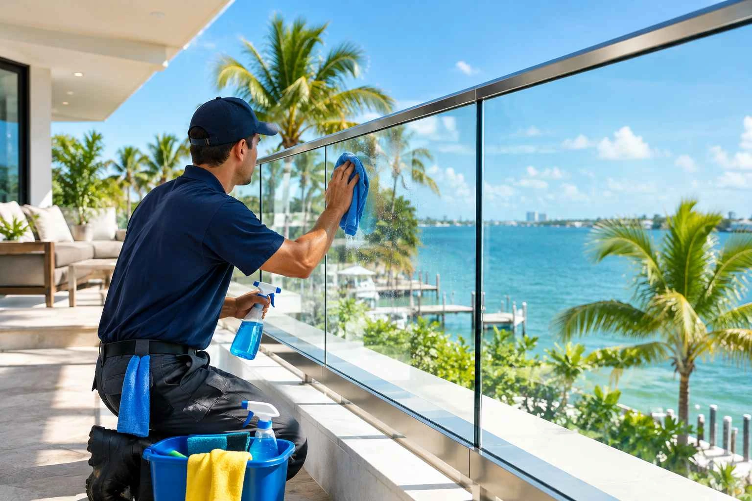 Glass Railing Maintenance in Florida: Coastal Longevity Guide