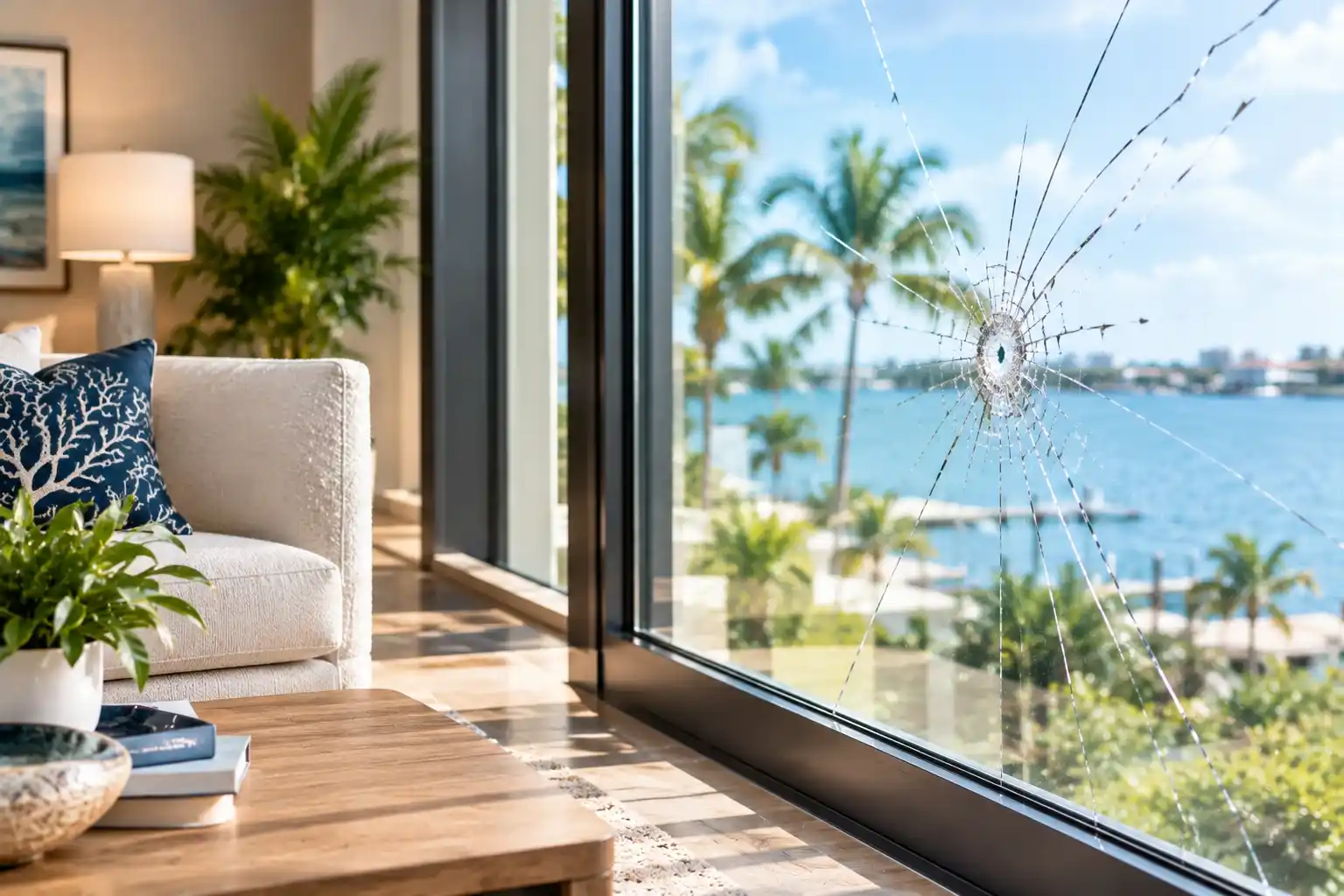 Does Insurance Cover Glass Repair Damage in Florida Homes?