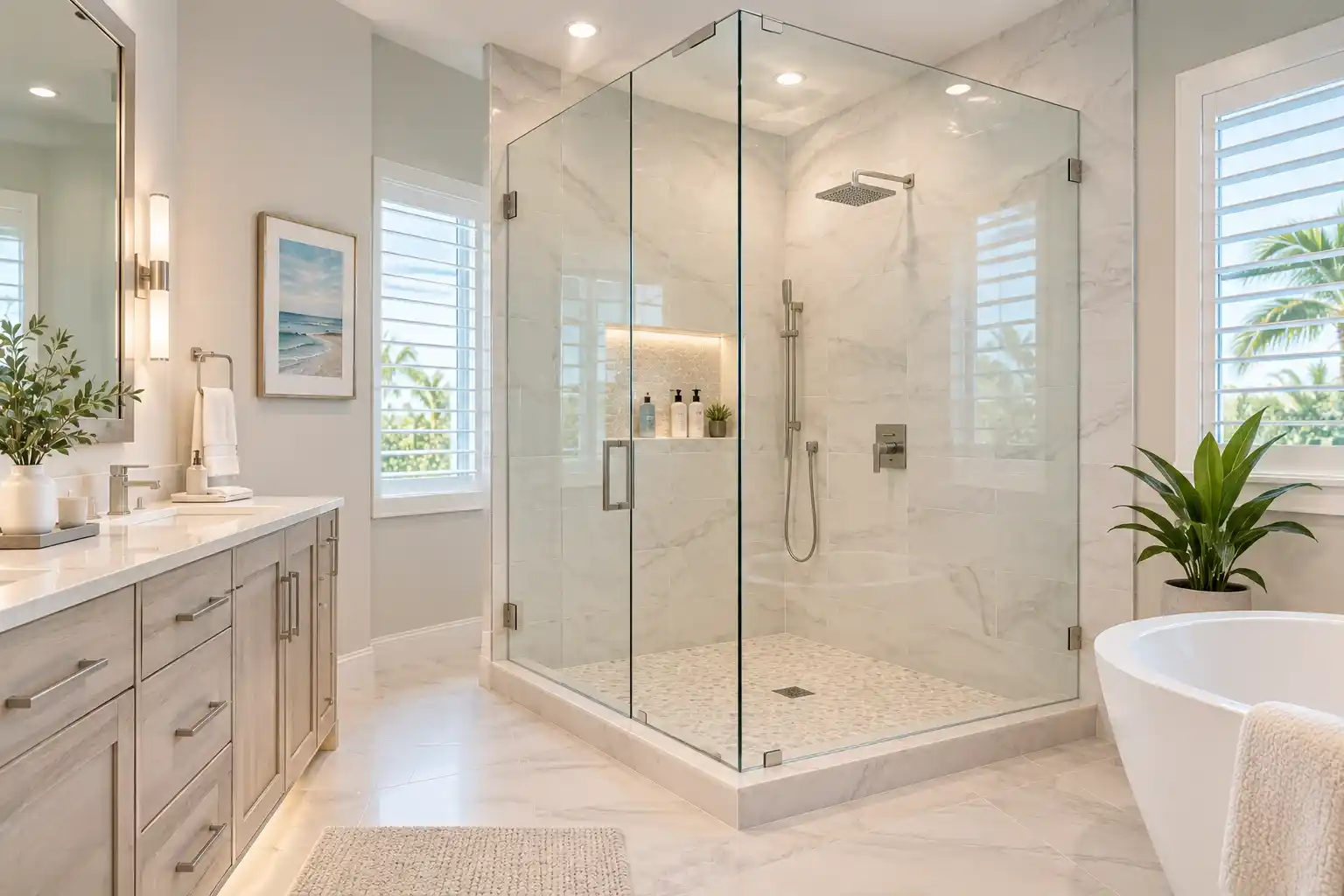 Getting an HOA Approval Shower Enclosure in North Naples