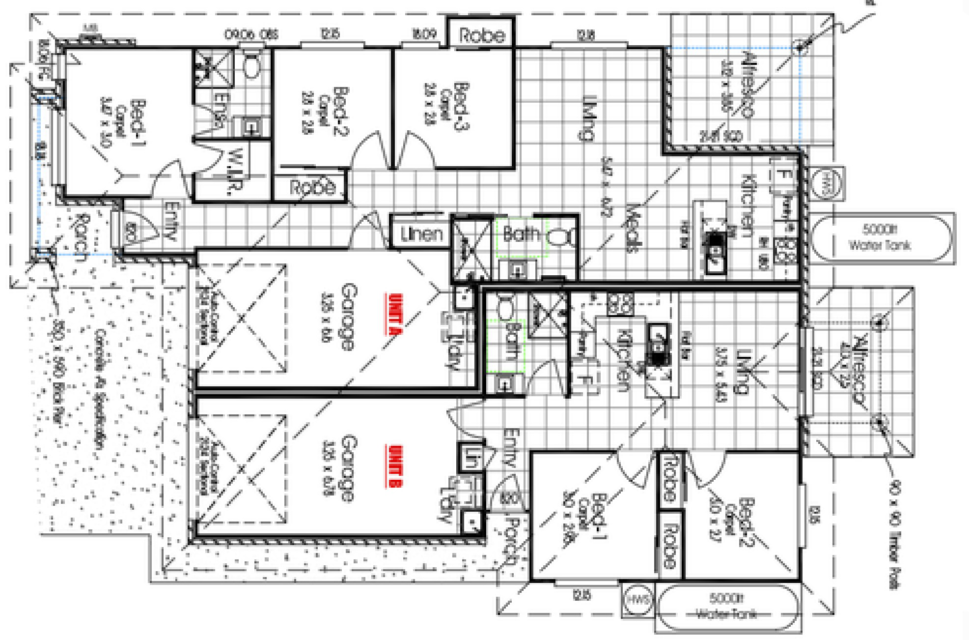 Sovereign Downs Lot 66 dual-key floor plan