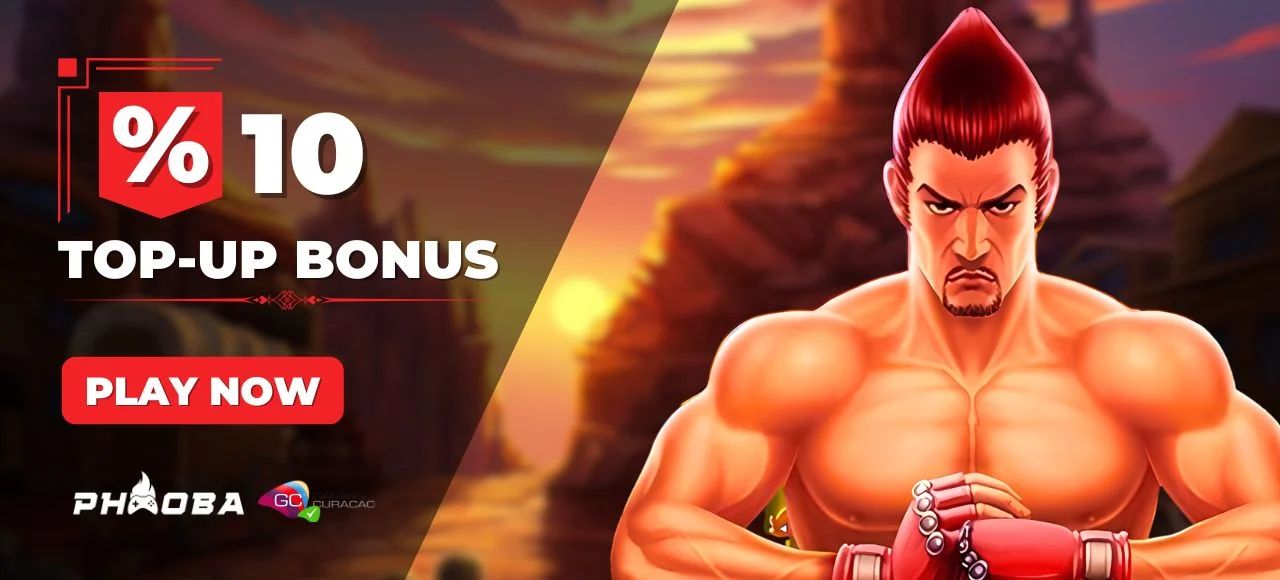 Promotional banner for new player deposit bonus at Phmoba casino.