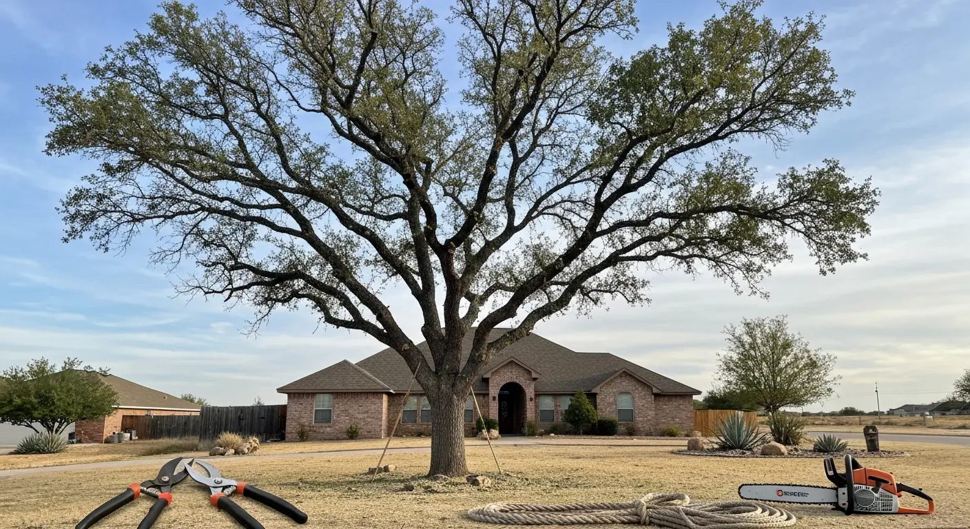 Tree trimming in Midland, TX