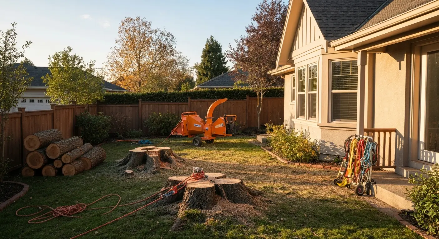 Tree removal project
