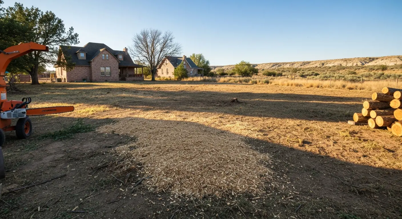 Tree removal on Panhandle property