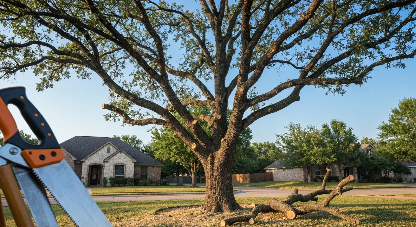 Tree trimming service near Wichita Falls
