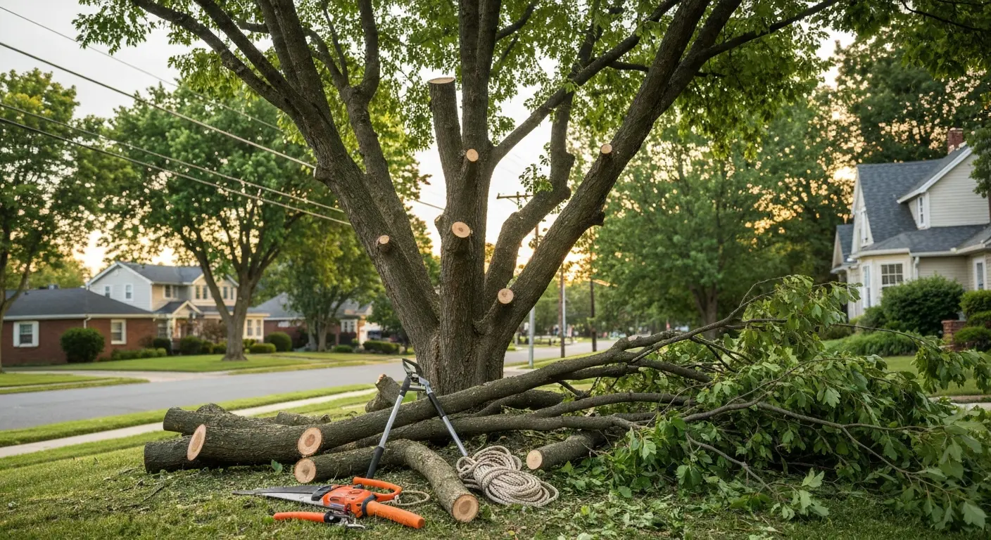 Tree trimming service