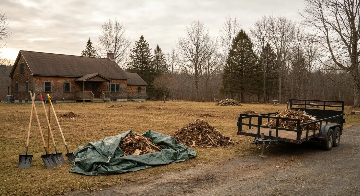 Debris removal and cleanup