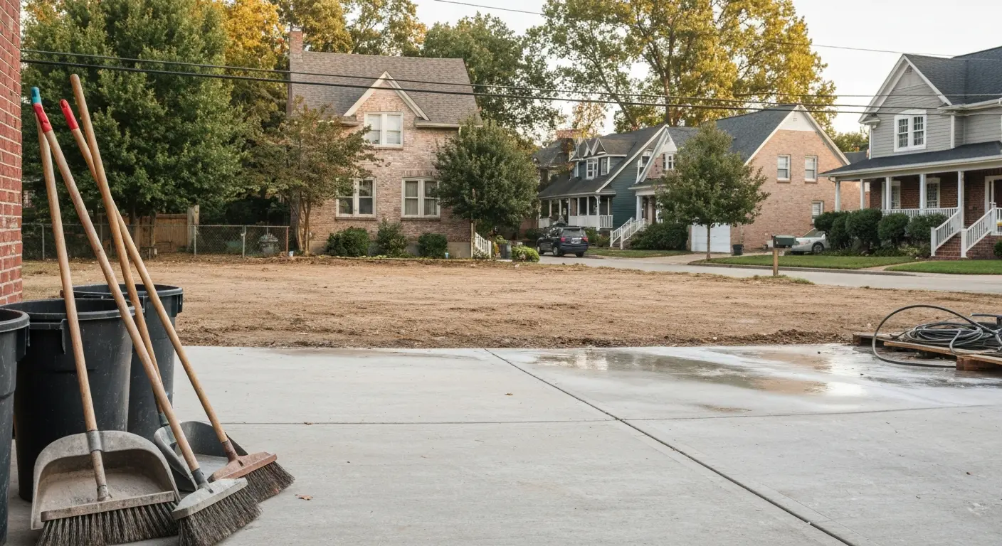 Debris removal and cleanup