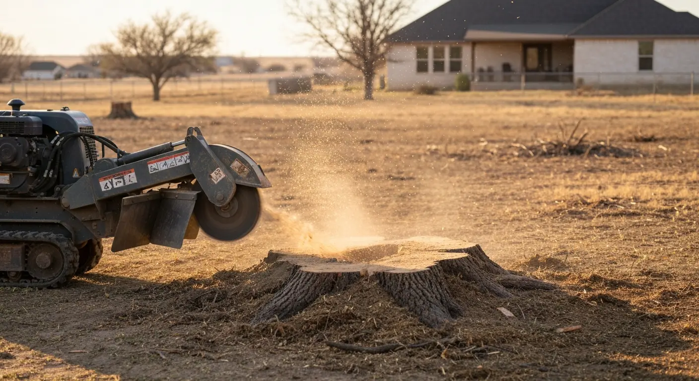 Stump grinding Claude Texas