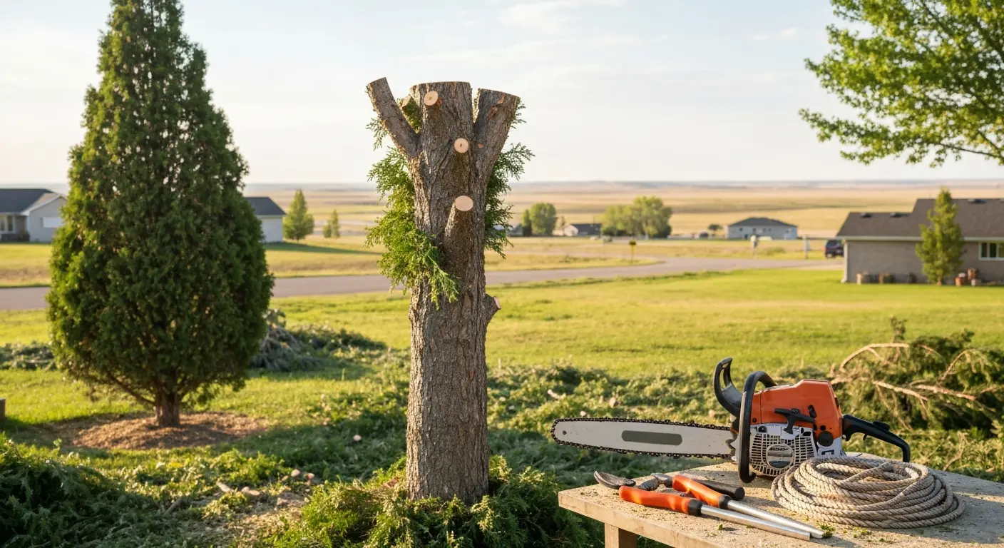 Tree trimming service in Whitedeer