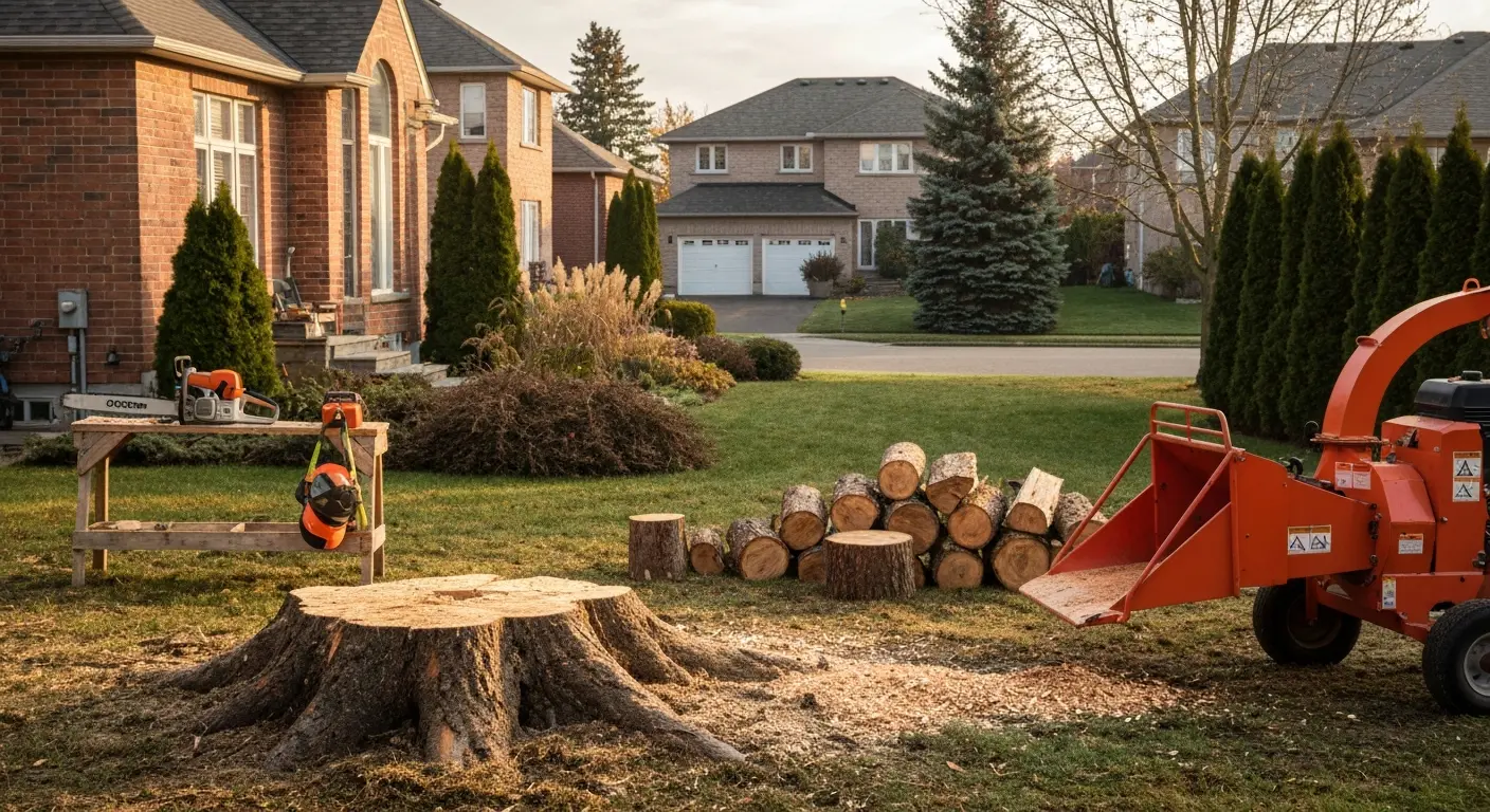 Tree removal project