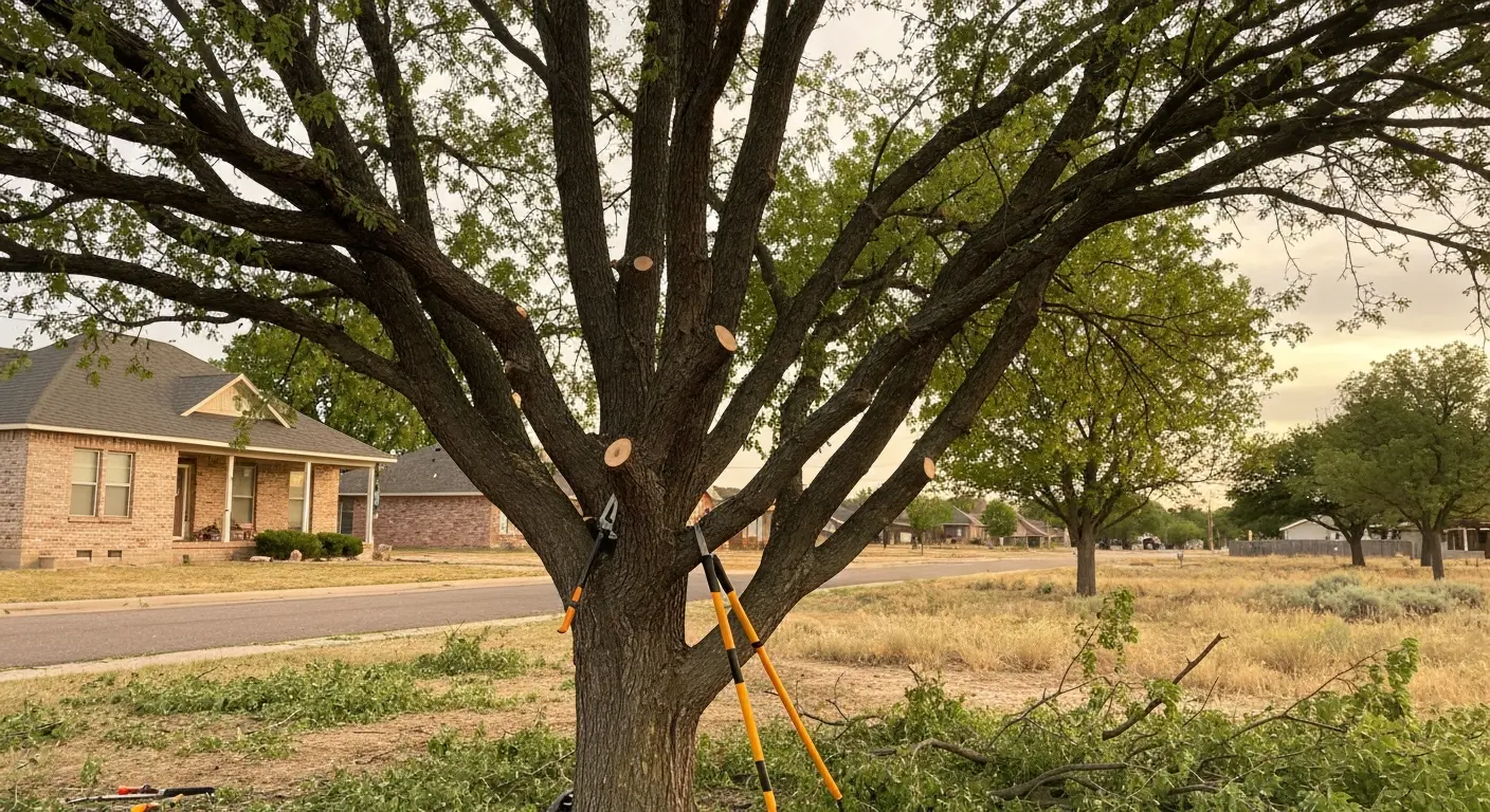 Tree trimming service
