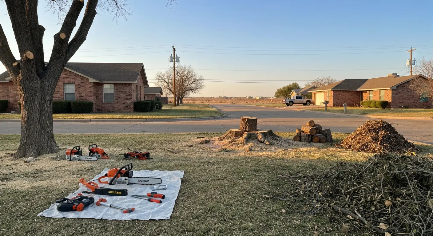 Compliant tree work