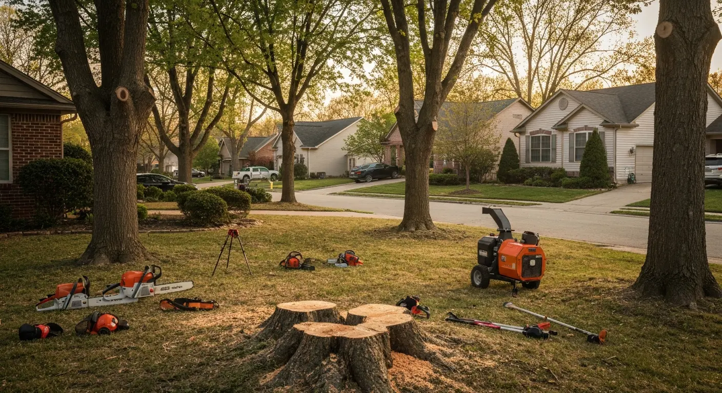 Tree removal project