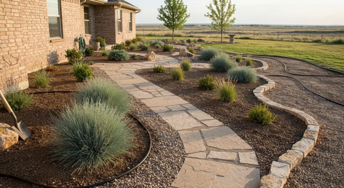 Xeriscape garden design