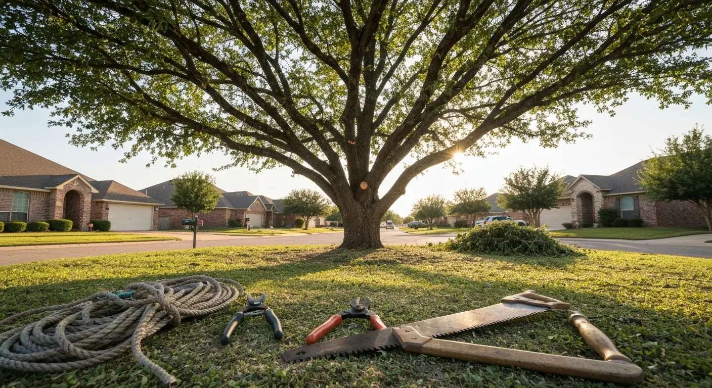 Tree trimming service