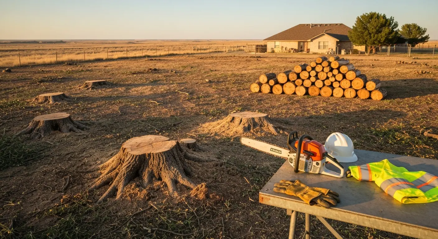 Tree removal service in Deaf Smith County