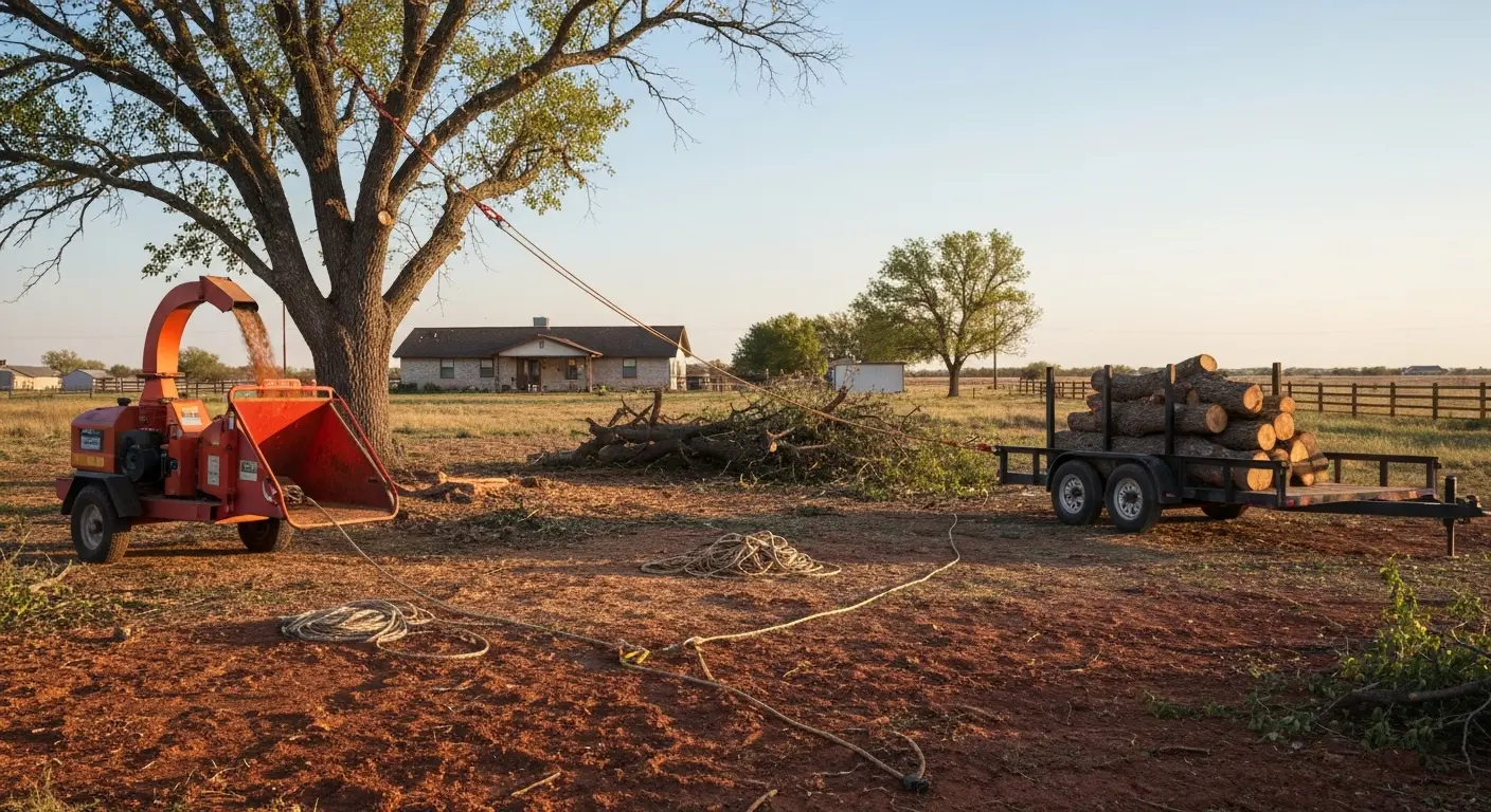 Tree removal equipment