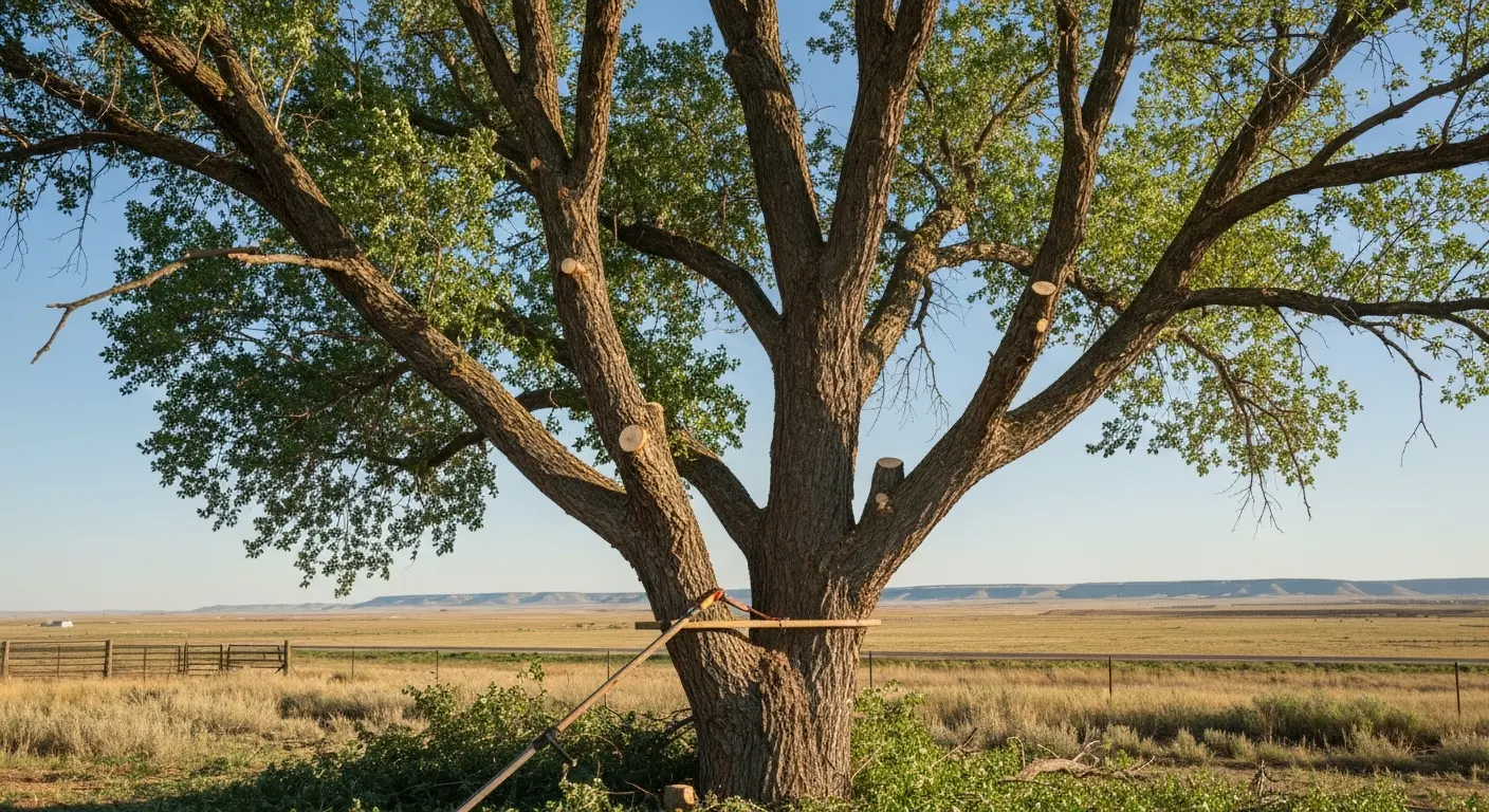 Tree trimming work